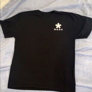 Large Black Reflective T-shirt